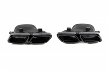 Насадки на глушник AMG GLS63 Black Mercedes GL/GLS сlass X166 2012-2019 рр.