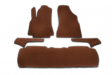 Килимки EVA (цегляні) Передні + задні (3шт) Citroen Berlingo 2008-2018 рр.