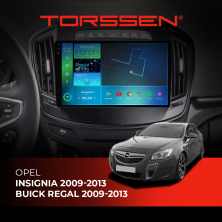 Штатна магнітола Torssen 2K Opel Insignia 09-13/Buick Regal 09-13 F9432 4G Carplay DSP
