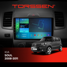 Штатная магнитола Torssen Kia Soul 08-11 F98256 4G Carplay