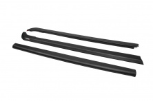 Накладка на кант борту (3 шт.) Volkswagen Amarok 2010-2022 гг.
