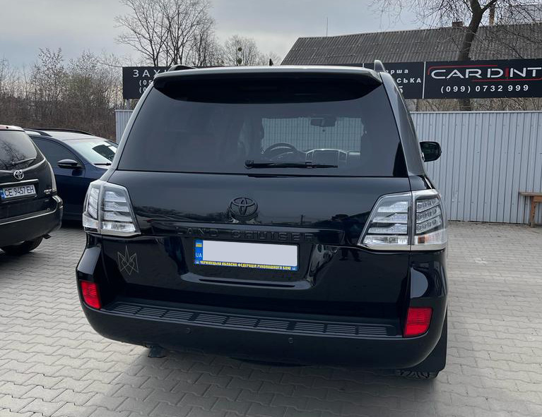 Задні ліхтарі 2007-2015 (BlackEdition) для Toyota Land Cruiser 200