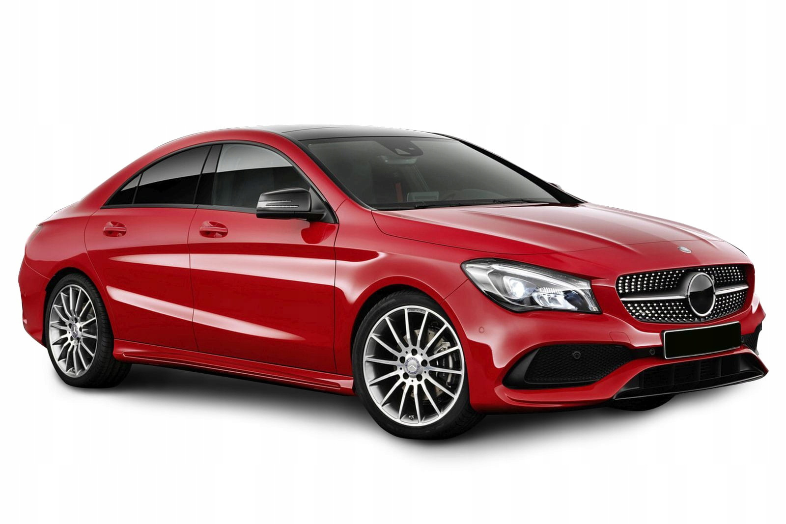 Передня решітка (2017-2019, Diamond Silver) для Mercedes CLA C117 рр