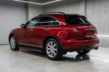 Бокові пороги Maya Red (2 шт., Алюміній) Infiniti FX 2003-2008 рр.