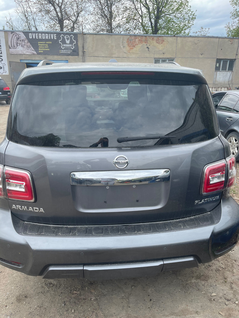 Задній бампер в зборі (оригінал 2019 рік) для Nissan Armada 2016-2024 рр