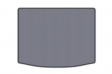Гумовий килимок в багажник Carsuit (HB, 5-ти дверний, сірий) Seat Leon 2013-2020 рр.