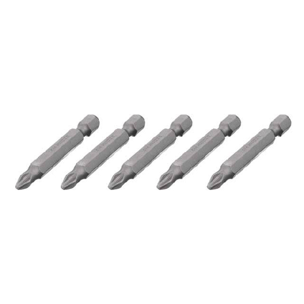 Комплект отверточных насадок PH2 1/4*50мм, ACR, S2, уп. 5ед., STORM