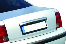 Хром планка над номером (1996-2000, нерж.) Volkswagen Passat B5 1997-2005 рр.