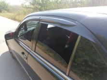Вітровики SD (4 шт., Sunplex Sport) Mercedes E-сlass W210 1995-2002 рр.