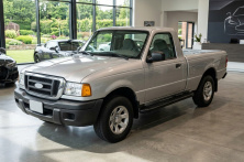 Бокові пороги Bosphorus Black (2 шт., Алюміній) Ford Ranger 2002-2006 рр.