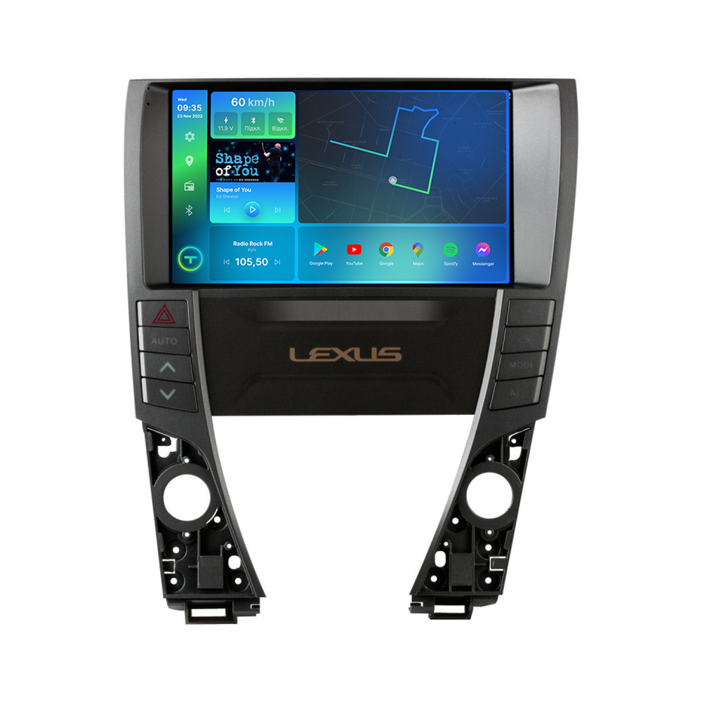 Штатна магнітола 2K Torssen Lexus ES350 XV40 2006-2012 F9232 4G Carplay DSP