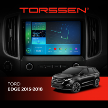 Штатна магнітола Torssen 2K DTS Ford Edge 2015-2018 knob F9432 4G Carplay DSP