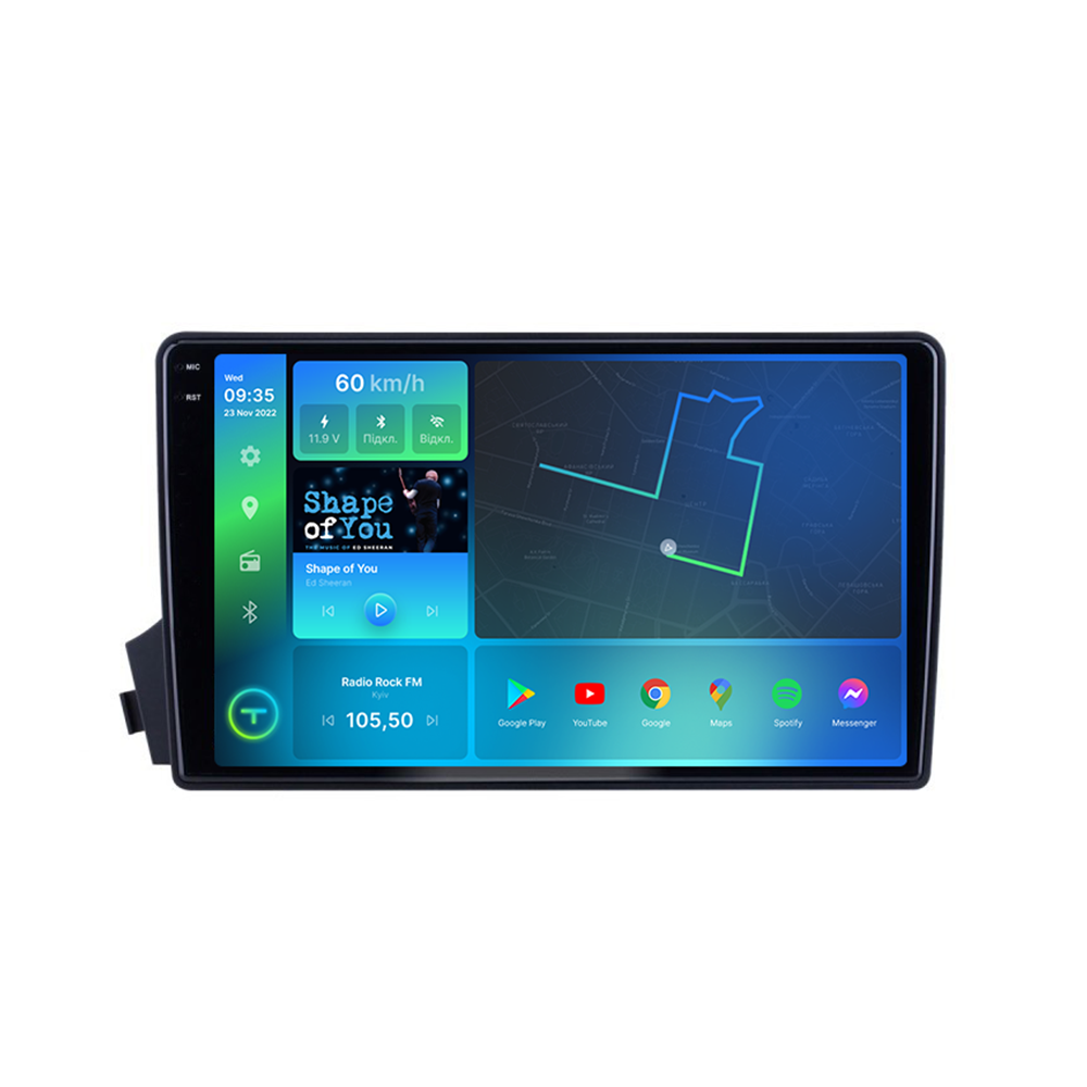 Штатна магнітола Torssen 2K DTS SsangYong Action 05-13 F9432 4G Carplay DSP