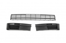 Передні нижні решітку (3 частини, мат) Volkswagen T6 2015-2024 рр.