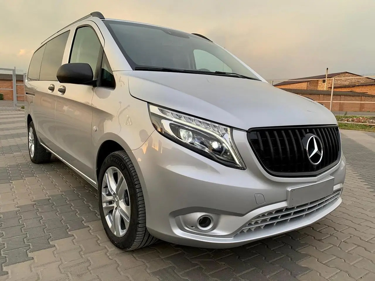 Передня решітка GT Panamericana Black (2014-2023 для Vito W447) для Mercedes Vito/V-class W447 2014- рр