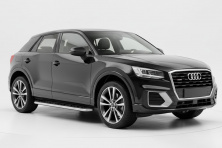 Бокові пороги Maydos V1 (2 шт., Алюміній) Audi Q2 2016- рр.