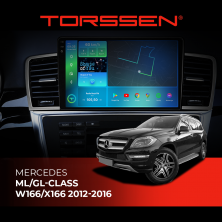 Штатна магнітола Torssen 2K Mercedes ML/GL-class W166/X166 12-16 F9232 4G Carplay DSP