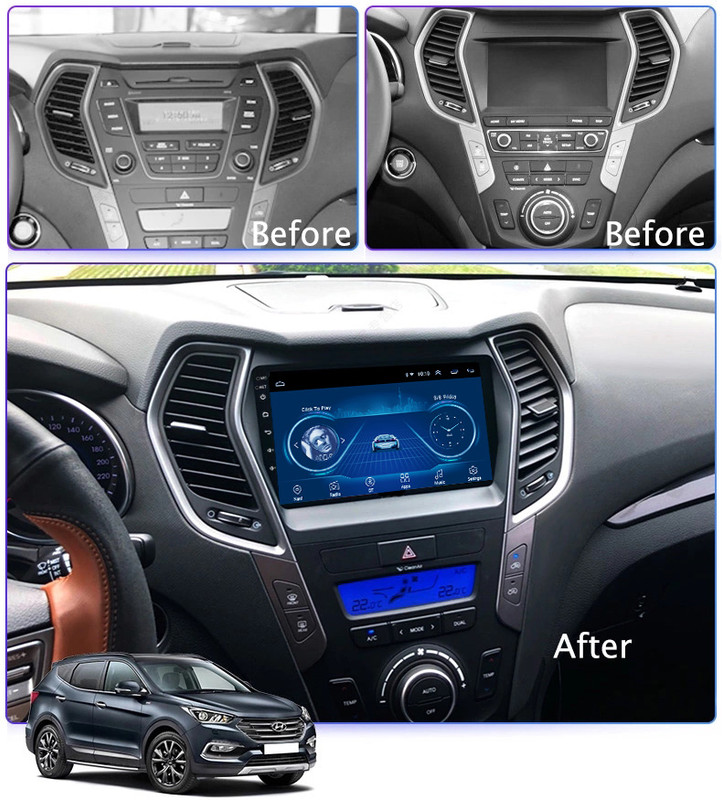 Штатна магнітола Torssen Hyundai IX45/Santa Fe 2013-2017 Bose F9232 4G Carplay DSP