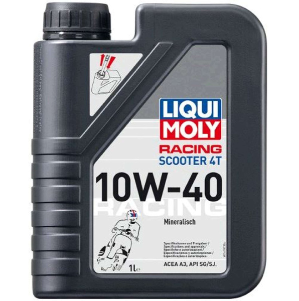 Масло 4T, 1л (минеральное, 10W-40, SCOOTER) LIQUI MOLY #1618