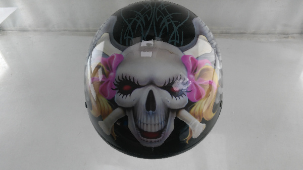 Шлем-каска (mod:908) (skull) DOT