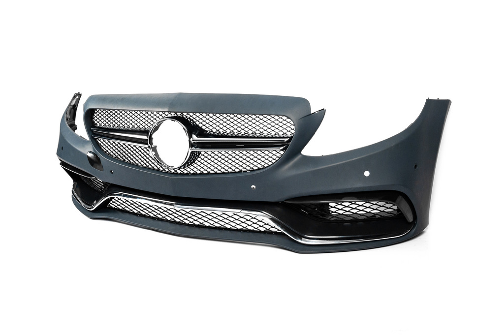 Комплект обвісів з повним заднім бампером (AMG C63-designs 2014-2018) для Mercedes C-сlass W205 рр