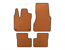 Килимки EVA (HB, 5-ти дверний, Помаранчевий) Smart 2014- рр.