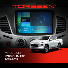 Штатна магнітола Torssen Mitsubishi L200 climate 15-19 F96128 4G Carplay DSP