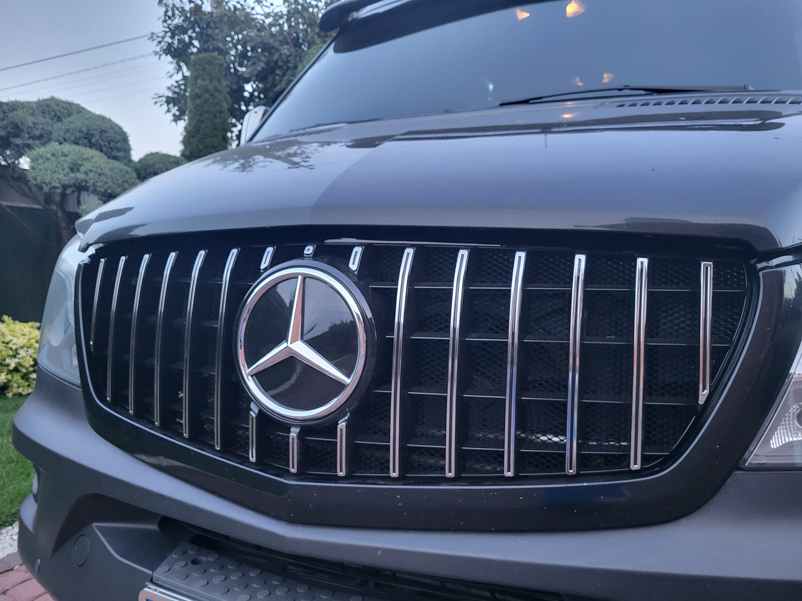 Передня решітка GT Panamericana Chrome (2013-2018) для Mercedes Sprinter W906 рр
