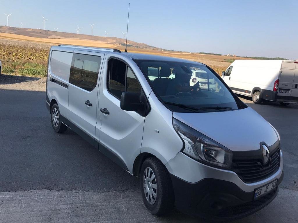 Інтегровані рейлінги (хром) Коротка база для Opel Vivaro 2015-2019 рр