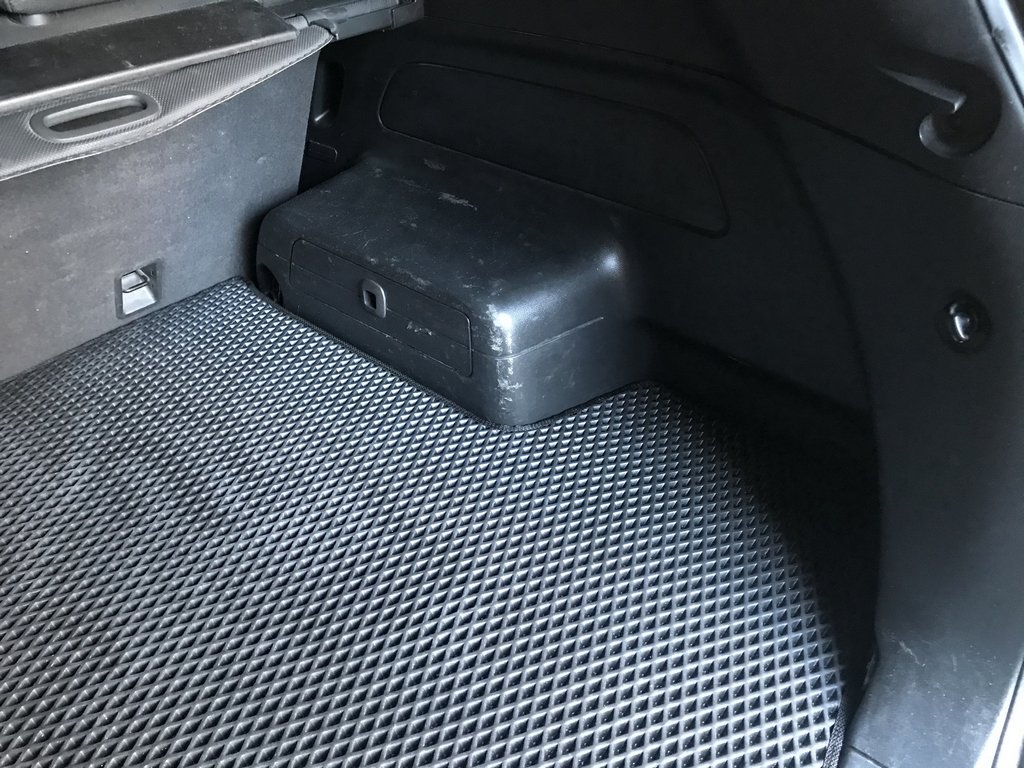 (5 місць) Килимок багажника (EVA, чорний) для Chevrolet Captiva 2006-2019 рр