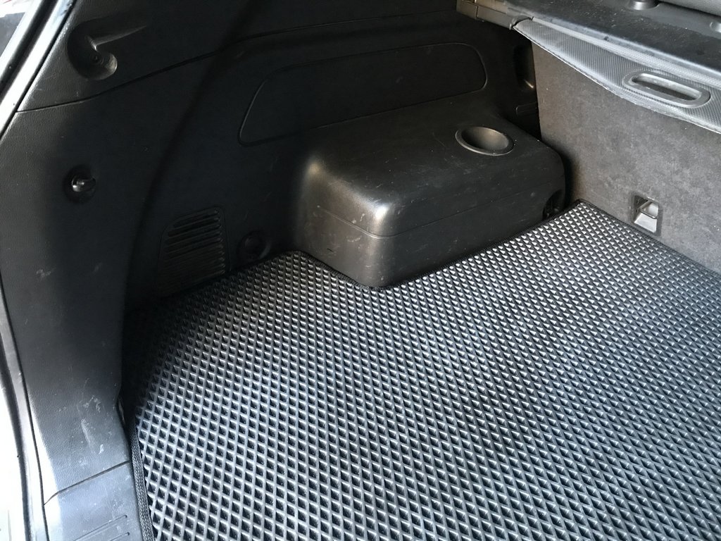 (5 місць) Килимок багажника (EVA, чорний) для Chevrolet Captiva 2006-2019 рр