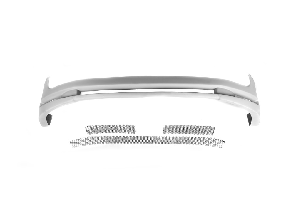 Передня нижня накладка ABT з вусами (під фарбування) для Volkswagen T5 Transporter 2003-2010 рр