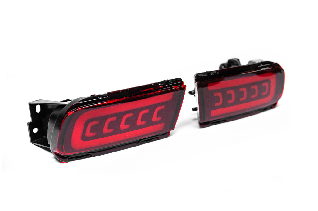 Задні габарити LED V2 (2 шт., 2017-2023) для Toyota Land Cruiser Prado 150