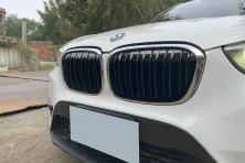 Ніздрі M-Look (2015-2019, чорний глянець з хром окантовкою) BMW X1 F48 2015-2022 рр.