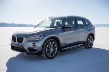 Бокові пороги Vision New Black (2 шт., Алюміній) BMW X1 F48 2015-2022 рр.