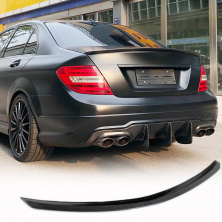 Спойлер SD V1 (Карбон) Mercedes C-class W204 2007-2015 рр.