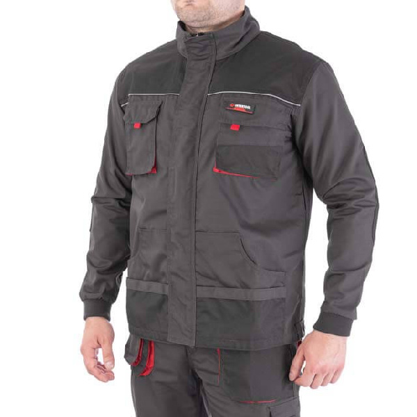 Куртка рабочая 80% полиэстер, 20% хлопок, плотность 260 г/м2, XXXL