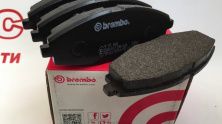 Колодки гальмівні передні R13 Daewoo Lanos/Sens 1,3/1,5 BREMBO