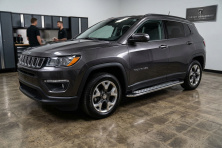 Бокові пороги Maydos V2 (2 шт., Алюміній) Jeep Compass 2016- рр.