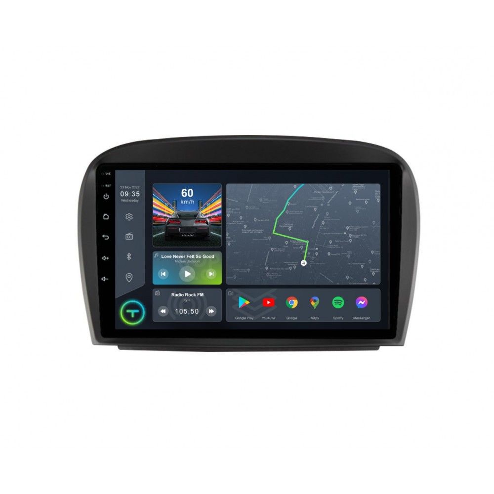 Штатна магнітола Torssen Mercedes SL W230 04-11 FL9 4+64Gb 4G Carplay DSP