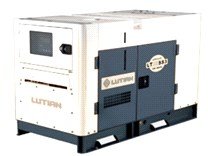 Генератор дизель LUTIAN LT25SS3 20-27 кВ, 3 фази, Робочий об'єм двигуна: 2190 куб.см, Електричний старт (батарея 12 В) VRL
