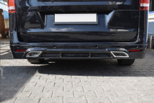 Накладка на задній бампер V2 (під фарбування) для Mercedes Vito/V-class W447 2014- рр