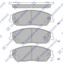 Колодки гальмівні передні Geely EX7 HI-Q