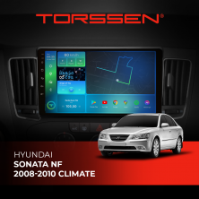 Штатна магнітола Torssen Hyundai Sonata NF 08-10 climate F9464 4G Carplay DSP