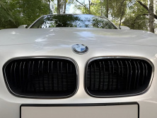 Ніздрі M-Look (2011-2014, чорний глянець з хром окантовкою) BMW 1 серія F20/F21 2011-2019 рр.