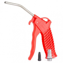 Пистолет продувочный пластиковый, наконечник 10см. с резиновой насадкой