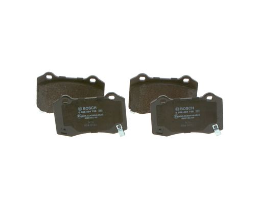 Колодки гальмові дискові задні TESLA Model S 12-16, Model S 16-21 BOSCH