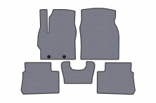 Гумові килимки Carsuit (Hybrid, Сірий) Toyota Yaris/Yaris Cross (XP210) 2020- рр.