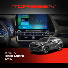 Штатна магнітола Torssen 2K Toyota Highlander 2021+ F106128 4G Carplay DSP
