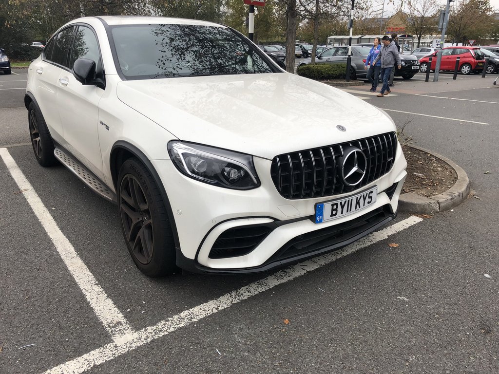 Передня решітка GT Panamericana (2015-2019) для Mercedes GLC coupe C253 рр